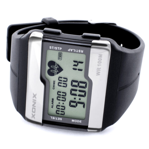 Men's Waterproof Electronic Watch With Luminous Heart Rate Heart Rate - Image 5