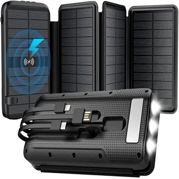 Fashion Outdoor Waterproof Solar Power Bank - Image 3
