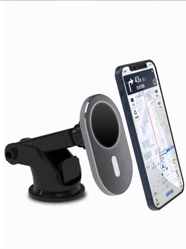 Compatible with Apple, Car Magnetic Wireless Charging Magsafe Magnetic Wireless Charger - Image 2