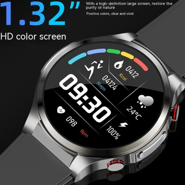 Hot W11 Blood Sugar Watch Monitoring Sports Men Smart Bracelet - Image 3