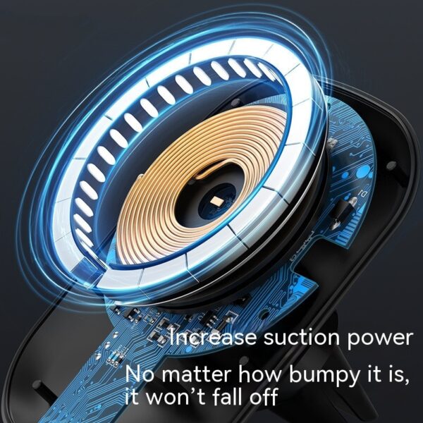 Fashion Magnetic Car Wireless Charger - Image 9