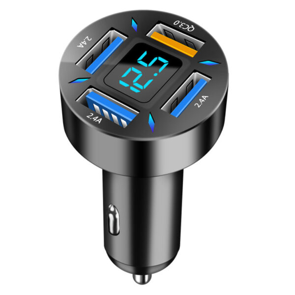 Four-port Car Charger 4USB Car Charger - Image 5