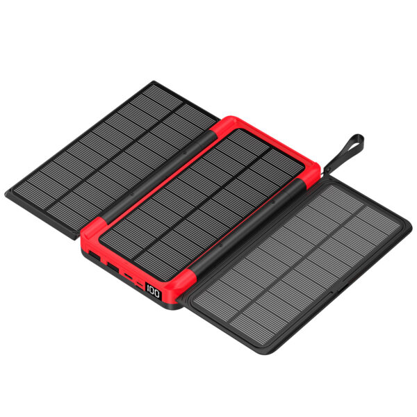 Large Capacity Outdoor Folding Solar Panels Wireless Power Bank - Image 4