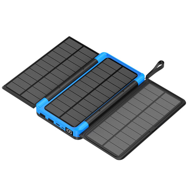 Large Capacity Outdoor Folding Solar Panels Wireless Power Bank - Image 5