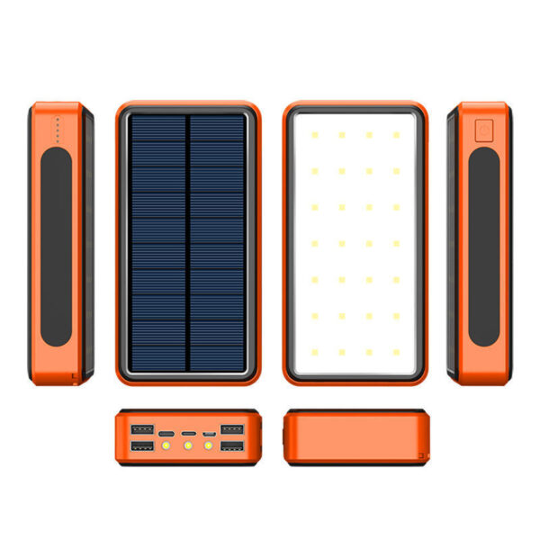 100000 Super Large Capacity Multi-purpose 220v Solar Power Bank - Image 2