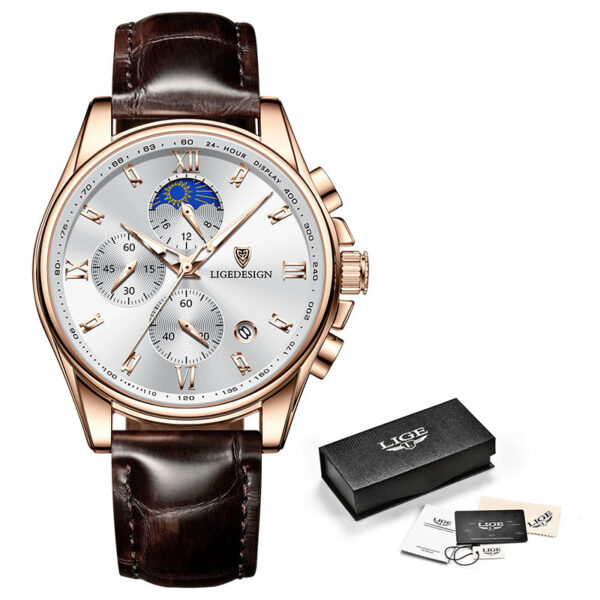 Three-eye Six-pin Watch Sports Waterproof - Image 3