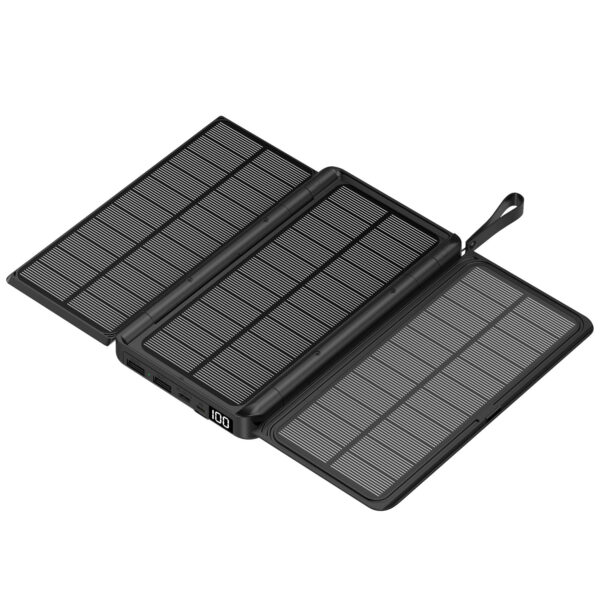Large Capacity Outdoor Folding Solar Panels Wireless Power Bank - Image 3