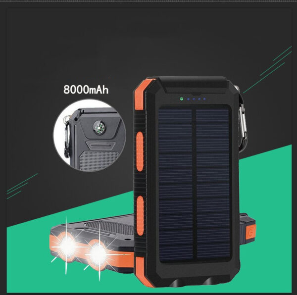 Outdoor Mobile Power Set Solar Power Bank Shell - Image 6