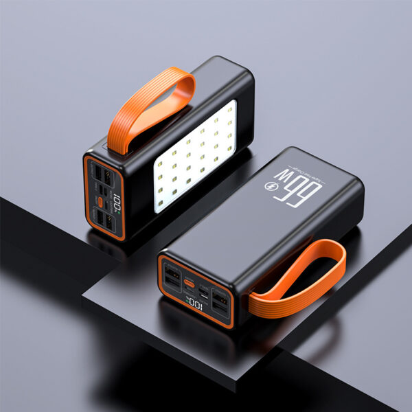 Power Bank Super Capacity Solar Outdoor Portable Camping Backup Mobile - Image 4
