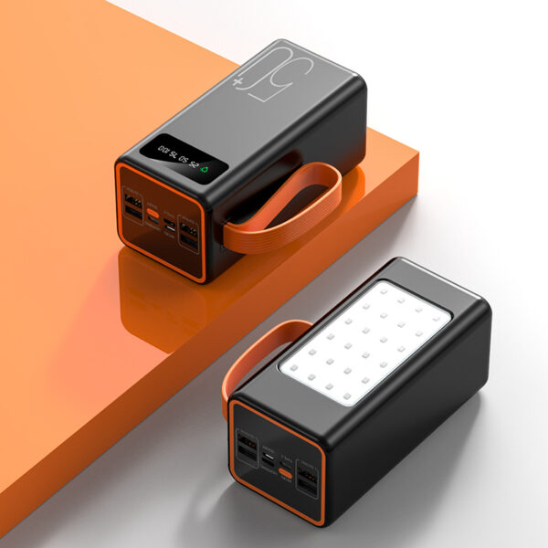 Power Bank Super Capacity Solar Outdoor Portable Camping Backup Mobile - Image 3