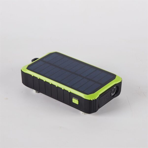 Hand Solar Mobile Power Bank Portable Solar Hand Power Bank - Image 3
