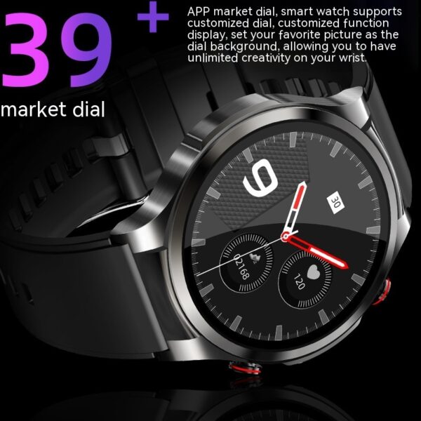 Hot W11 Blood Sugar Watch Monitoring Sports Men Smart Bracelet - Image 10