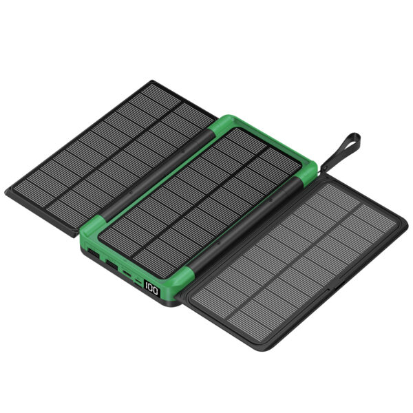 Large Capacity Outdoor Folding Solar Panels Wireless Power Bank - Image 7