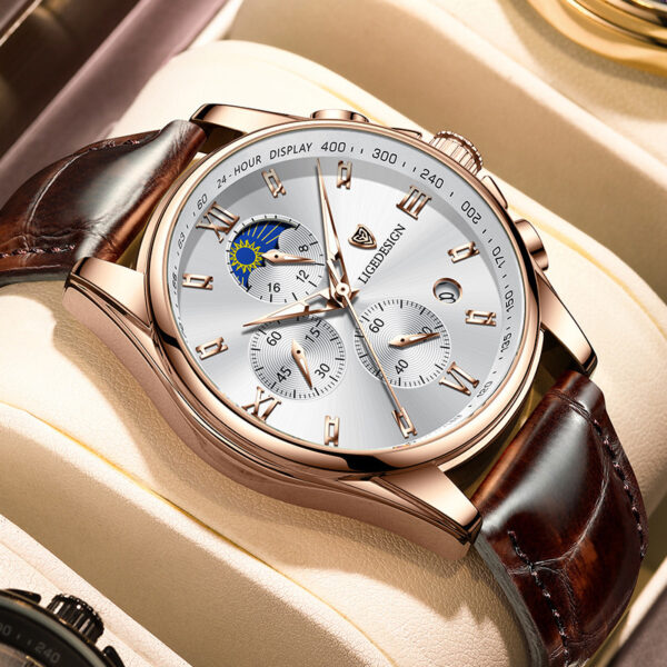 Three-eye Six-pin Watch Sports Waterproof - Image 6