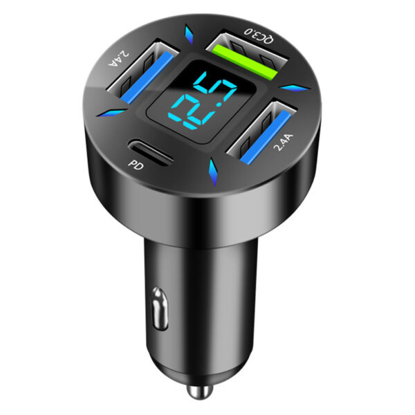 Four-port Car Charger 4USB Car Charger - Image 10