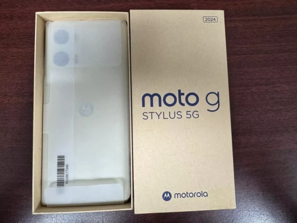 Open Box 8/10-Motorola Moto G Stylus 5G 2024 Unlocked | 256GB/ 8GB Caramel Latte - Image 2