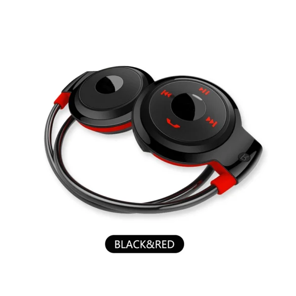 Bluetooth Over-Ear Neckband Wireless Stereo Headphones Mic Handsfree Earphone - Image 9
