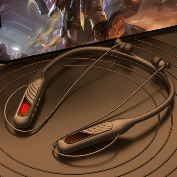 Wireless Bluetooth Neckband Headphones 5.3 Mic Headset Stereo Earbuds Earphone ‡ - Image 11
