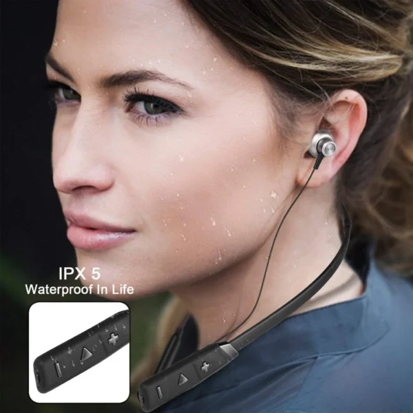 Bluetooth 5.0 Wireless Headphones Sport Earphones Neckband Headset Earbuds