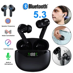 Ear Buds Earbuds Bluetooth Wireless Air Buds Ear pods HD Headphones LED Headset
