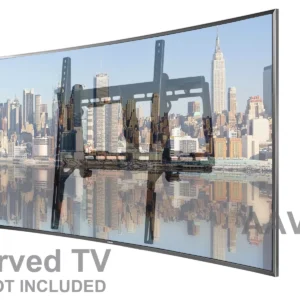 Large Screen Tilt Wall Mount Bracket for 4K Flat HD UHD IPS Smart 3D LED LCD TVs