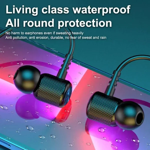 Magnetic Bluetooth 5.0 Wireless Neckband Earphones Headphones Handsfree Headset - Image 3