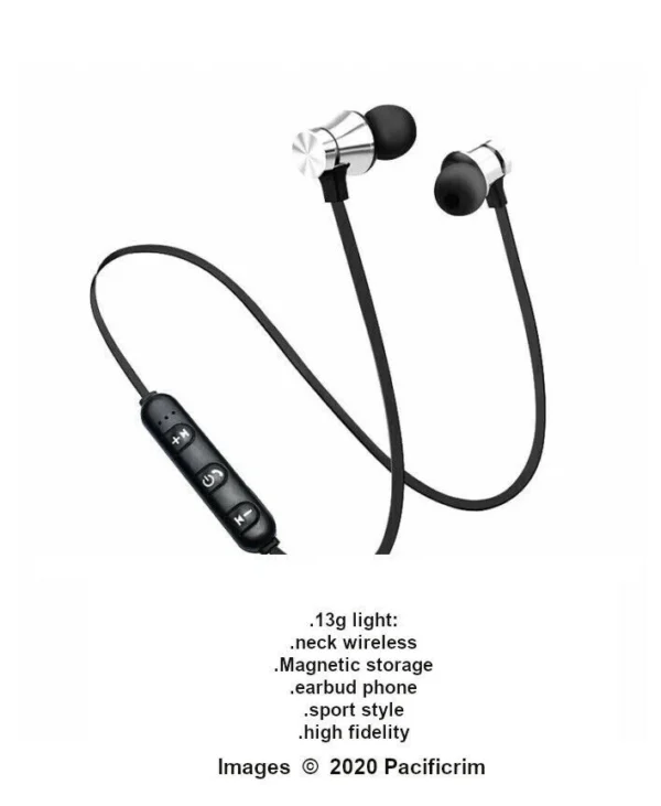 Running Bluetooth Wireless In Ear Neck Earphones Headphones Earbuds Headset - Image 2