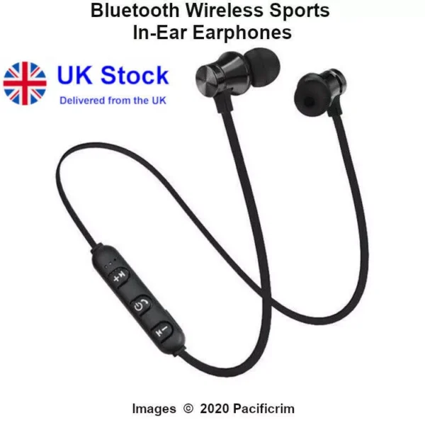 Running Bluetooth Wireless In Ear Neck Earphones Headphones Earbuds Headset - Image 5
