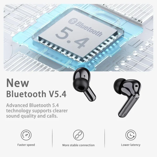 Ear Buds Earbuds Bluetooth Wireless Air Buds Ear pods HD Headphones LED Headset - Image 3