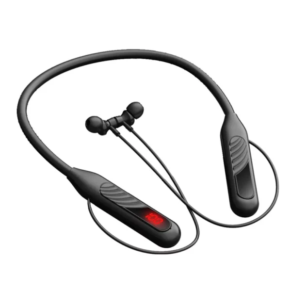 Wireless Bluetooth Neckband Headphones 5.3 Mic Headset Stereo Earbuds Earphone ‡ - Image 4