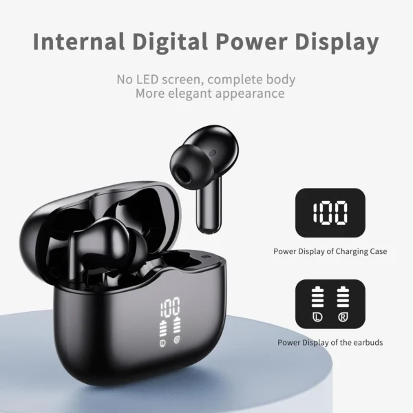 Ear Buds Earbuds Bluetooth Wireless Air Buds Ear pods HD Headphones LED Headset - Image 4