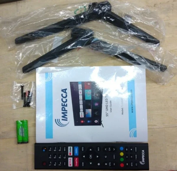 IMPECCA 55" 4K ULTRA HD Android SMART LED TV HDMI, hey google Voice Remote - Image 7