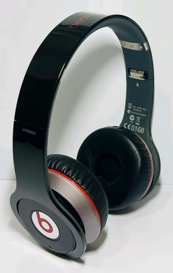 Beats by Dr. Dre Wireless Headphones ✅️Black Glossy 💯TESTED - Image 3